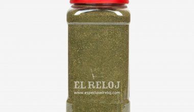 Venta online de mezcla de Especias - condimento para la elaboración de albóndigas. Formato bote hostelería de 900 grs. (peso bruto)
