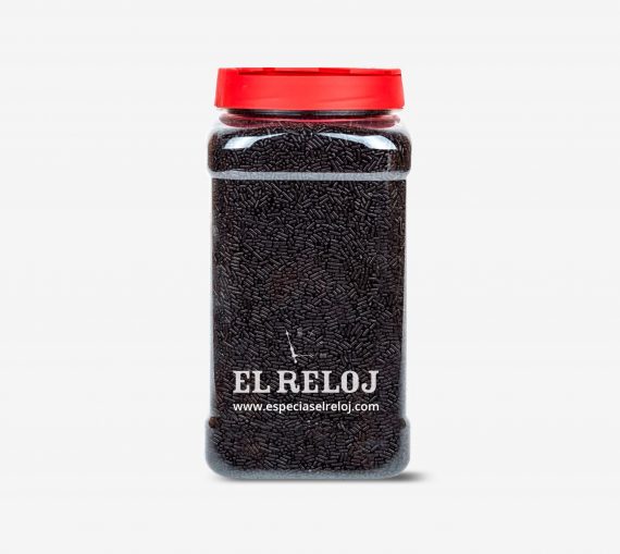 Venta online de Fideos de chocolate en formato bote hostelería 1 Kg (peso bruto)