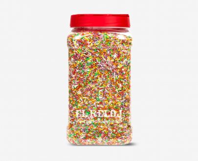 Venta online de Fideos de colores en formato bote hostelería 1 Kg (peso bruto)