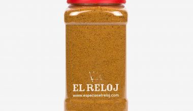 Venta online de Flor Macis molida en formato bote hostelería 800 gramos (peso bruto)