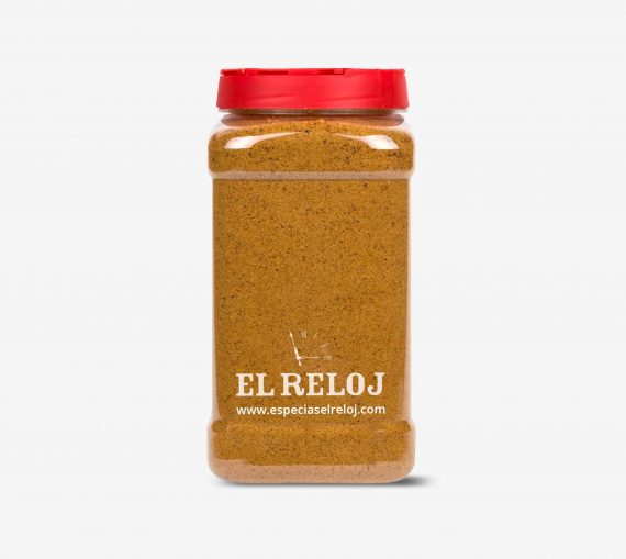 Venta online de Flor Macis molida en formato bote hostelería 800 gramos (peso bruto)