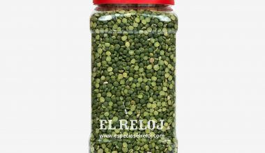 Venta online de Guisantes secos en formato bote hostelería 1 ,400 kg (peso bruto)