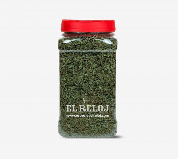 Venta online de Hojas de Estragon en formato bote hostelería 200 gramos (peso bruto)