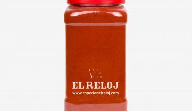 Venta online de Pimentón ahumado picante en formato bote hostelería 900 gramos (peso bruto)