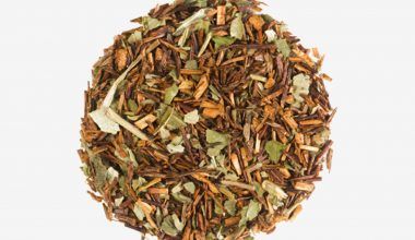 Te rooibos con trozos de fresas y aroma natural