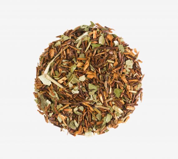 Te rooibos con trozos de fresas y aroma natural