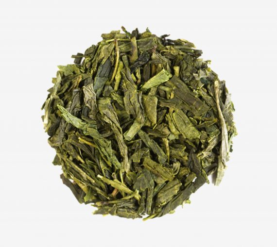 Mezcla de tés chinos de hoja larga con sabor a cereza japonesa