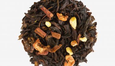 Té Dulce Invierno, Tés de Ceylan con canela, manzana, vanilla, almendras y aroma de flores naturales
