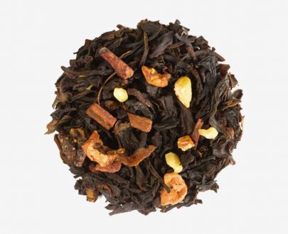Té Dulce Invierno, Tés de Ceylan con canela, manzana, vanilla, almendras y aroma de flores naturales