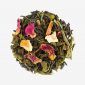 Té negro Noche árabe, suave mezcla de tés negro y verde con flor de azahar y aroma de naranja