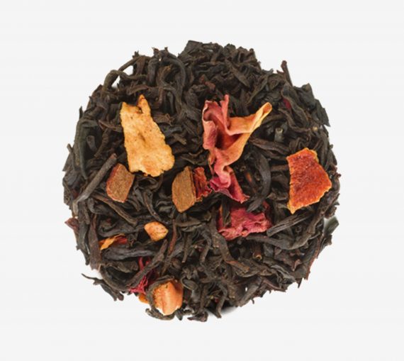 Centa online de Té negro Ceylan con rosa, almendra, vainilla y cáscara de cítricos