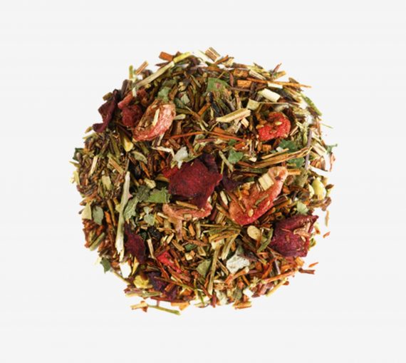 Venta online de Té rooibos con fresas, grosellas negras, cerezas rojas y arándanos