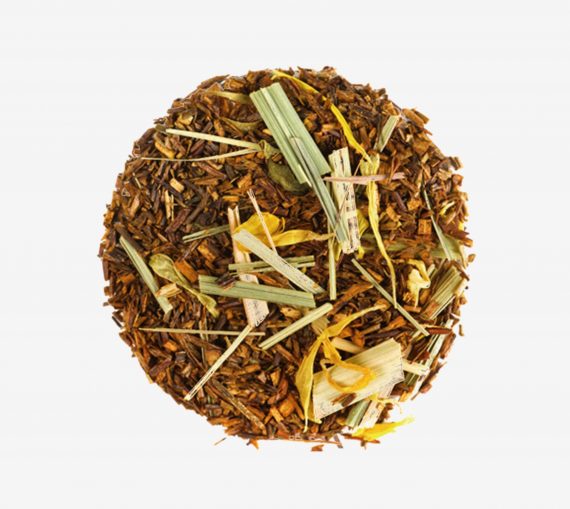 Venta online de Te rooibos con hoja de limongrass, calendula y arma natural