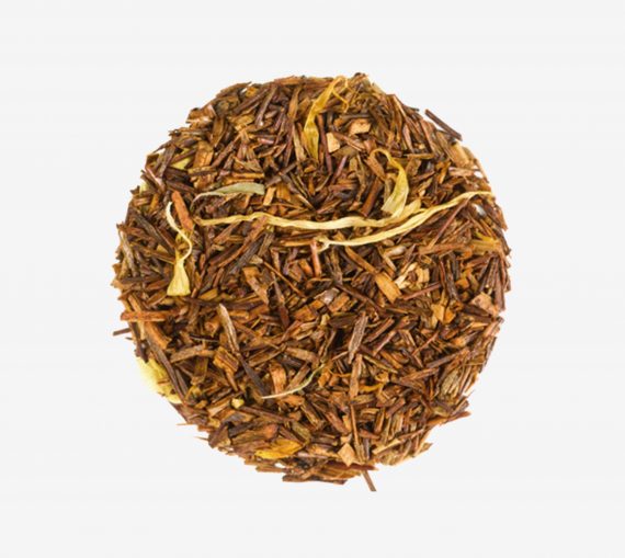 te-rooibos-melocoton Venta online de Té rooibos con melocotón, pétalos de flores y aroma natural