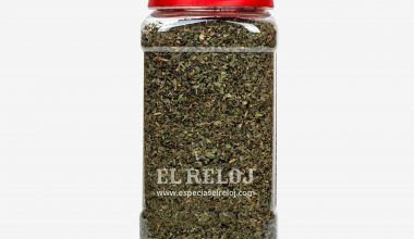 Venta online de hojas de albahaca en formato bote hostelería 330 grs. (peso bruto)