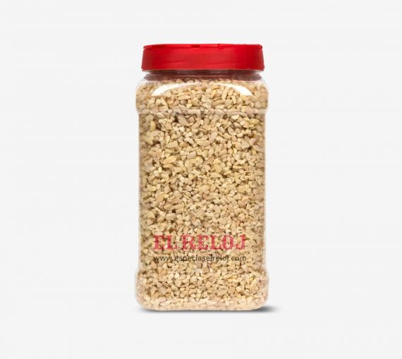 Venta online de Almendra en cubitos en formato bote hostelería 800 gramos (peso bruto)