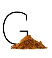 G - Especias, hierbas y frutos secos de la A a la Z