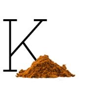 K - Especias, hierbas y frutos secos de la A a la Z