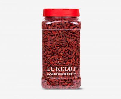Venta online de Bayas de Goji en formato bote hostelería 600 gramos (peso bruto)