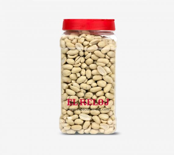 Venta online de Cacahuete crudo en formato bote hostelería 800 gramos (peso bruto)
