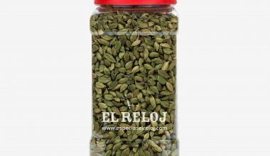 Venta online de mezcla de especias - condimento para la elaboración de Cardamomo en grano en formato bote hostelería 550 grs. (peso bruto)