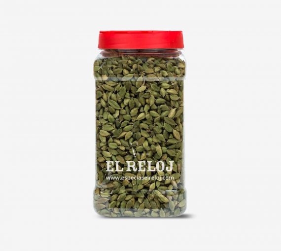 Venta online de mezcla de especias - condimento para la elaboración de Cardamomo en grano en formato bote hostelería 550 grs. (peso bruto)