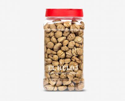 Venta online de Castaña pilonga en formato bote hostelería 1 Kg. (peso bruto)