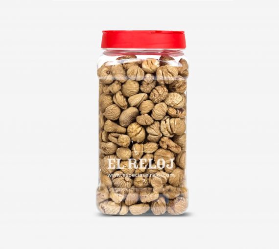 Venta online de Castaña pilonga en formato bote hostelería 1 Kg. (peso bruto)