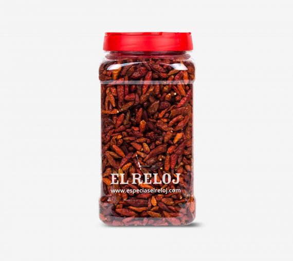 Venta online de mezcla de especias - condimento para la elaboración de Cayena ojo pájaro en formato bote hostelería 380 grs. (peso bruto)