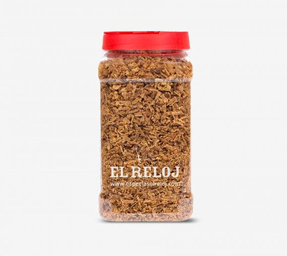cebolla-frita Venta online de mezcla de especias - condimento para la elaboración de Cebolla frita en formato bote hostelería 500 grs. (peso bruto)