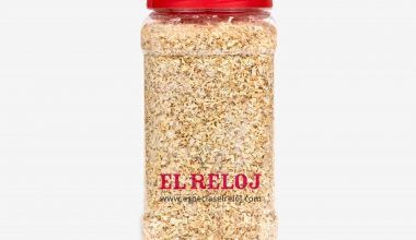 Venta online de mezcla de especias - condimento para la elaboración de Cebolla granulada en formato bote hostelería 600 grs. (peso bruto)