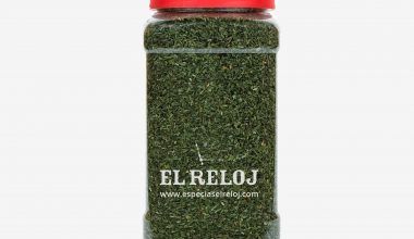 Venta online de mezcla de especias - condimento para la elaboración de Cebollino en formato bote hostelería 250 grs. (peso bruto)