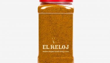 Venta online de mezcla de especias - condimento para la elaboración de Churrasco en formato bote hostelería 900 grs. (peso bruto)