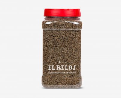 Venta online de Comino en grano en formato bote hostelería 650 grs. (peso bruto)