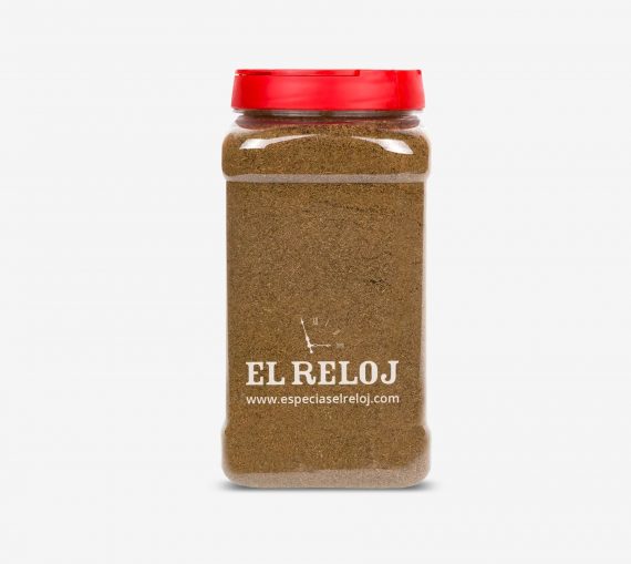 Venta online de Comino molido en formato bote hostelería 800 grs. (peso bruto)