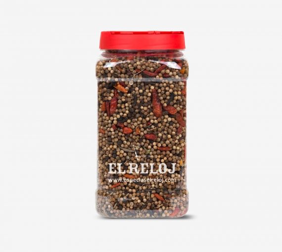 Venta online de mezcla de especias - condimento para la elaboración de Caracoles (en grano) en formato bote hostelería 650 grs. (peso bruto)