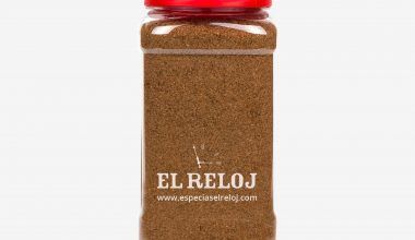 Venta online de mezcla de especias - condimento para la elaboración de Caracoles (molido) en formato bote hostelería 900 grs. (peso bruto)