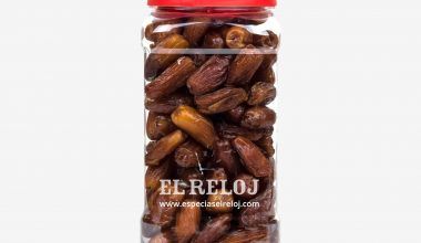 Venta online de Dátiles sin hueso en formato bote hostelería 850 grs. (peso bruto)