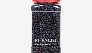 Venta online de de bayas de Enebro en formato bote hostelería 600 gramos (peso bruto)