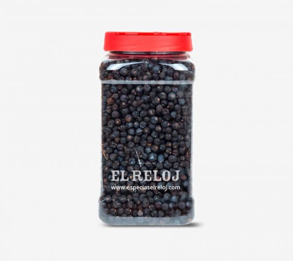 Venta online de de bayas de Enebro en formato bote hostelería 600 gramos (peso bruto)