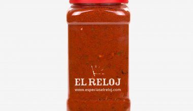 Venta online de mezcla de especias - condimento para Gambas Pil Pil en formato bote hostelería 900 gramos (peso bruto)