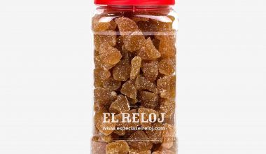 Venta online de Jengibre en dados en formato bote hostelería 900 gramos (peso bruto)