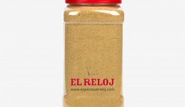 Venta online de Jengibre molido en formato bote hostelería 750 gramos (peso bruto)