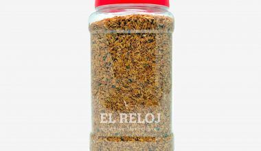 Venta online de Lino dorado en formato bote hostelería 1 Kg. (peso bruto)