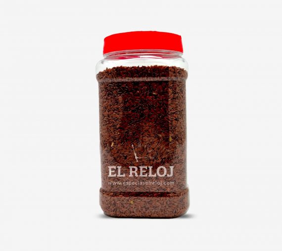 Venta online de Lino marrón en formato bote hostelería 1 Kg. (peso bruto)