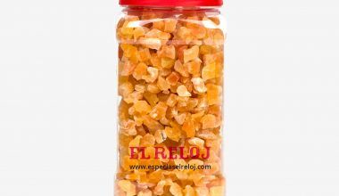 Venta online de Mango deshidratado en formato bote hostelería 900 grs. (peso bruto)