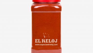 Venta online de Pimentón derrabado en formato bote hostelería 900 gramos (peso bruto)