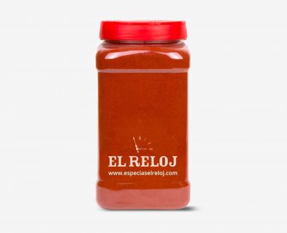 Venta online de Pimentón derrabado en formato bote hostelería 900 gramos (peso bruto)