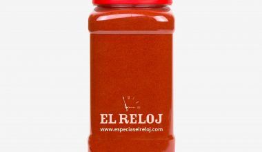 Venta online de Pimentón dulce en formato bote hostelería 800 gramos (peso bruto)