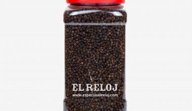 Venta online de Pimienta negra en grano en formato bote hostelería 800 gramos (peso bruto)